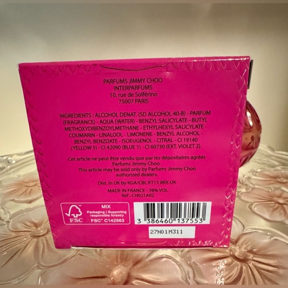 Jimmy Choo Pink Bath & Body Fragrance - Picture 8 of 11